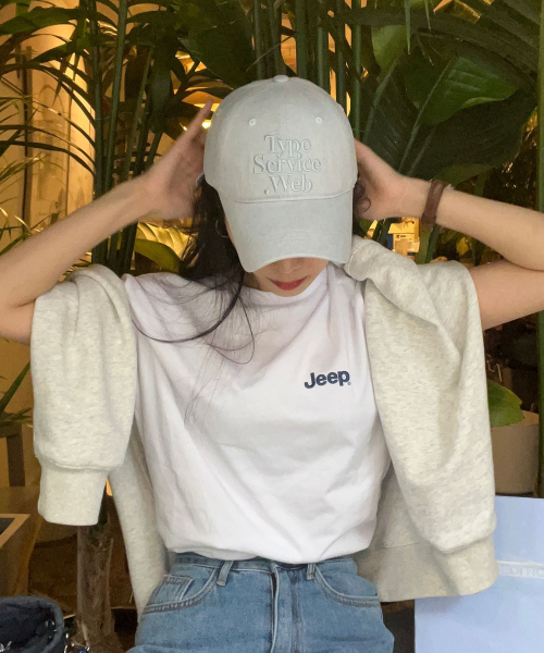 JEEP(ジープ)の「コットン30番手スモールロゴ半袖Tシャツ(JR5TSU092WH)(Tシャツ/カットソー・レディース・その他・LARGE/MEDIUM/SMALL/X-LARGE/2XL)」の1枚目の写真
