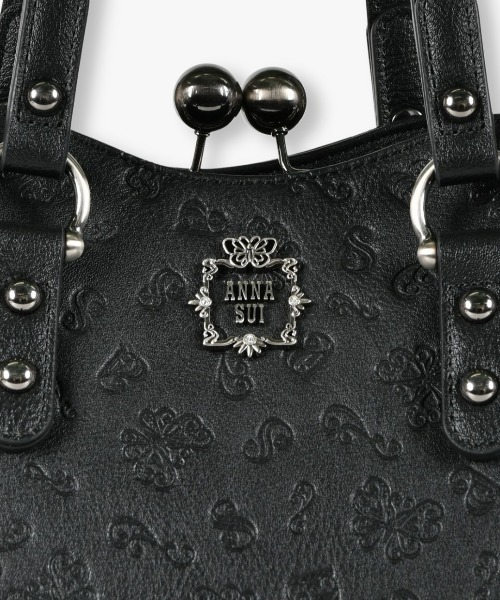ANNA SUI(アナスイ)の「ノーブル 2way口金ハンドバッグ(ハンドバッグ・レディース・ブラック/ライトグリーン/ゴールド・FREE)」の15枚目の写真