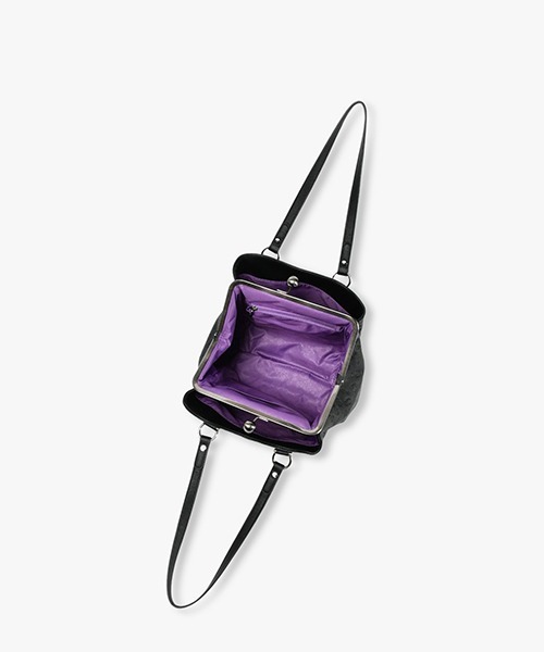 ANNA SUI(アナスイ)の「ノーブル 2way口金ハンドバッグ(ハンドバッグ・レディース・ブラック/ライトグリーン/ゴールド・FREE)」の13枚目の写真