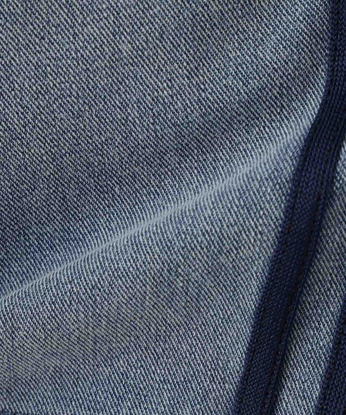 NAVY(ネイビー)の「【SARARI/サラリ】 ニットデニム サイドライン イージーキュロットパンツ(その他パンツ・キッズ・グレー/ブルー・130cm/140cm/150cm/160cm)」の8枚目の写真