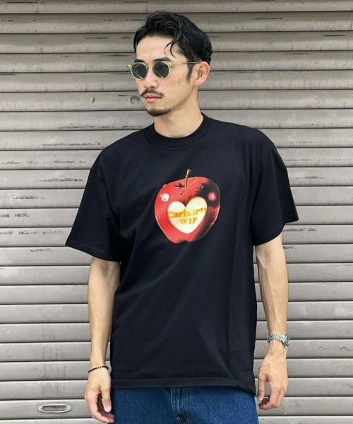 Carhartt（カーハート）の「【Carhartt WIP】S/S SPOILED T-SHIRT（Tシャツ/カットソー・メンズ・ホワイト/ブラック・X-LARGE/LARGE/MEDIUM）」の2枚目の写真