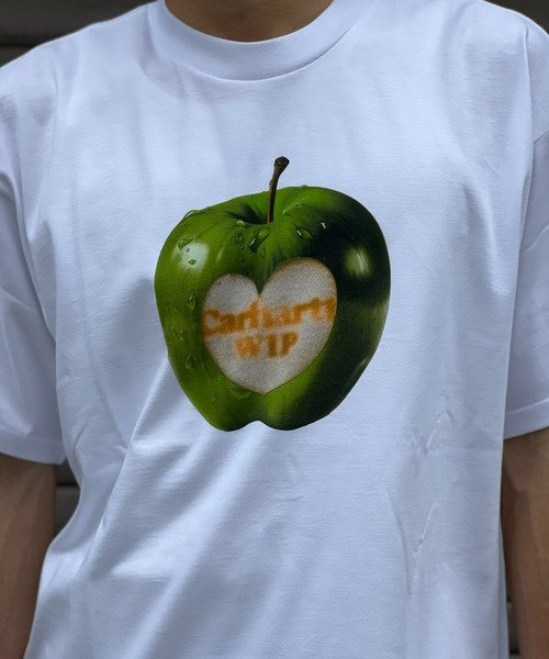 Carhartt（カーハート）の「【Carhartt WIP】S/S SPOILED T-SHIRT（Tシャツ/カットソー・メンズ・ホワイト/ブラック・X-LARGE/LARGE/MEDIUM）」の5枚目の写真