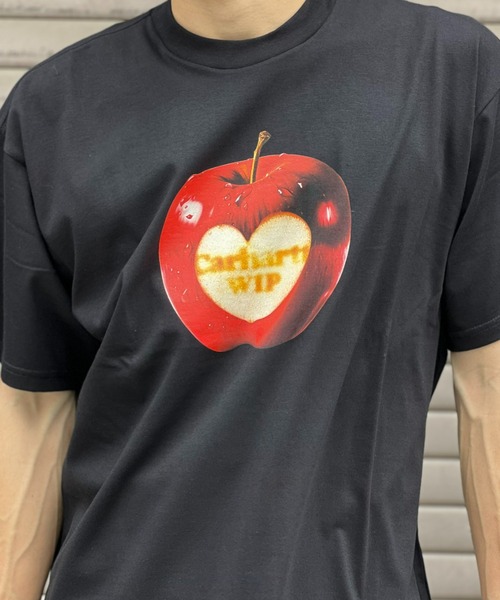 Carhartt（カーハート）の「【Carhartt WIP】S/S SPOILED T-SHIRT（Tシャツ/カットソー・メンズ・ホワイト/ブラック・X-LARGE/LARGE/MEDIUM）」の6枚目の写真