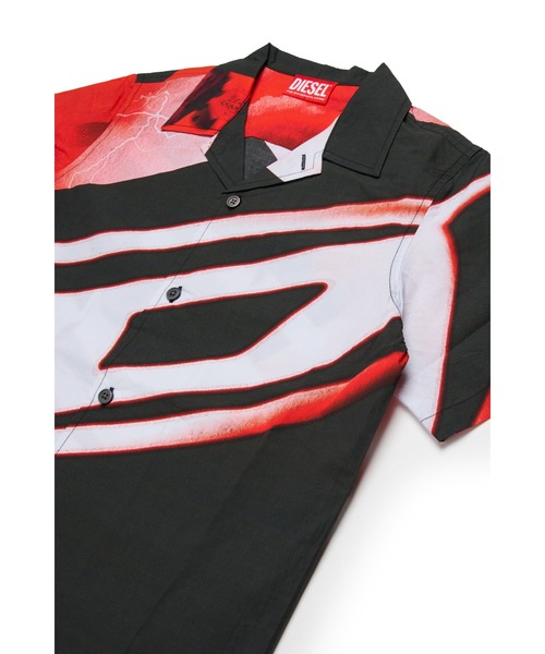 DIESEL(ディーゼル)の「キッズ 半袖シャツ MCIOND(シャツ/ブラウス・キッズ・ブラック・16Y/8Y/12Y/14Y/10Y)」の3枚目の写真