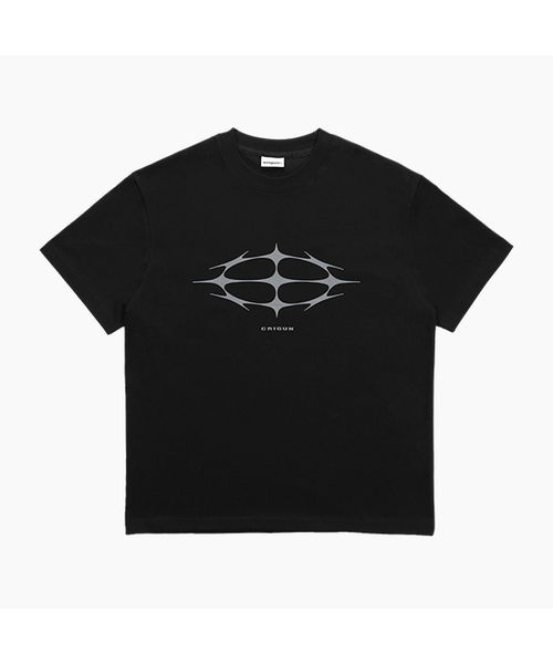 CRIGUN(クリガン)の「ORBITAL LOGO TEE (3color)(Tシャツ/カットソー・レディース・ホワイト/ブラック/ネイビー・MEDIUM/LARGE/X-LARGE)」の3枚目の写真