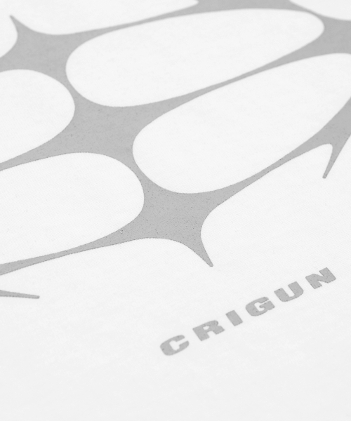 CRIGUN(クリガン)の「ORBITAL LOGO TEE (3color)(Tシャツ/カットソー・レディース・ホワイト/ブラック/ネイビー・MEDIUM/LARGE/X-LARGE)」の13枚目の写真