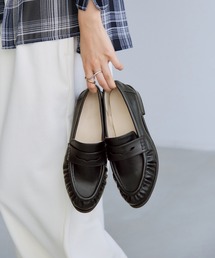 Juze | ギャザーローファー(ローファー)