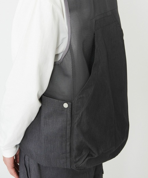 Dickies（ディッキーズ）の「Dickies/ディッキーズ G.W.C ベスト/メッシュワークベスト（ベスト・メンズ・ヘザーグレー/ブラック/ベージュ・LARGE/MEDIUM）」の22枚目の写真