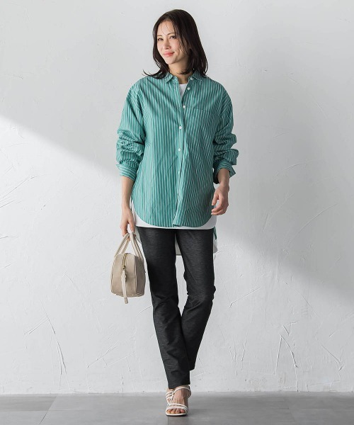 LAUTREAMONT（ロートレアモン）の「【WEB限定】名品デニムジャージライトパンツ≪ストレッチ/11号あり≫（その他パンツ・レディース・ブルー系その他/ブラック系その他・7号/13号/9号/11号）」の3枚目の写真