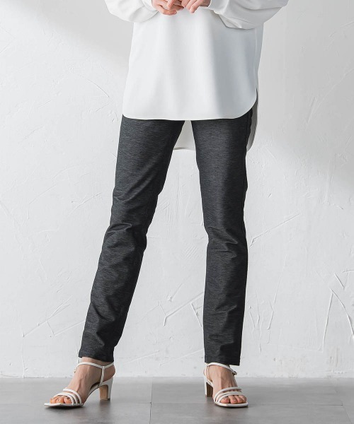 LAUTREAMONT（ロートレアモン）の「【WEB限定】名品デニムジャージライトパンツ≪ストレッチ/11号あり≫（その他パンツ・レディース・ブルー系その他/ブラック系その他・7号/13号/9号/11号）」の21枚目の写真