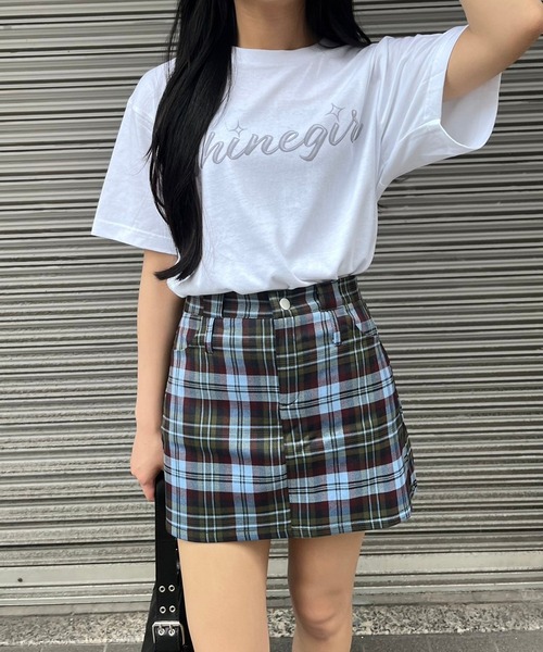 etta(エタ)の「シルバースターデザイン半袖Tシャツ(Tシャツ/カットソー・レディース・ホワイト・MEDIUM)」の1枚目の写真