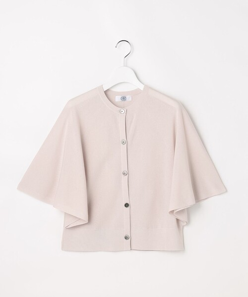 J.PRESS(ジェイプレス)の「COTTON ACETATE DRY バタフライスリーブ カーディガン(カーディガン/ボレロ・レディース・ホワイト系/ライトグリーン系/ベージュ系/ネイビー系・T13)」の13枚目の写真