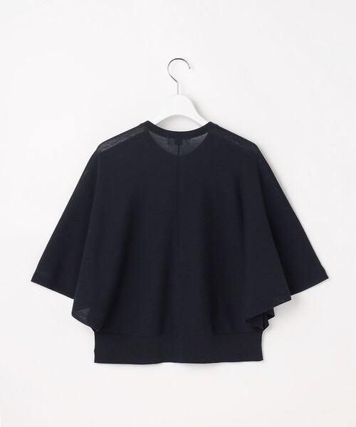 J.PRESS(ジェイプレス)の「COTTON ACETATE DRY バタフライスリーブ カーディガン(カーディガン/ボレロ・レディース・ホワイト系/ライトグリーン系/ベージュ系/ネイビー系・T13)」の16枚目の写真