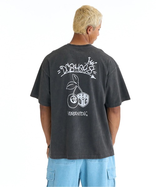DC SHOES(ディーシーシューズ)の「DC SHOES メンズ 26 GAME SS Tシャツ 【2026年春夏モデル】/バックプリント半袖Tシャツ(Tシャツ/カットソー・メンズ・スミクロ/ブラック/ホワイト・X-LARGE/LARGE/MEDIUM)」の3枚目の写真