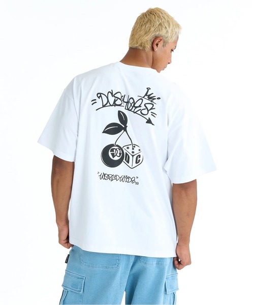 DC SHOES(ディーシーシューズ)の「DC SHOES メンズ 26 GAME SS Tシャツ 【2026年春夏モデル】/バックプリント半袖Tシャツ(Tシャツ/カットソー・メンズ・スミクロ/ブラック/ホワイト・X-LARGE/LARGE/MEDIUM)」の6枚目の写真