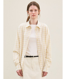 checked comfort shirt (yellow)