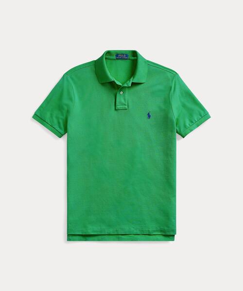 Classic Fit Mesh Polo — поло в классическом крое, сетчатый материал