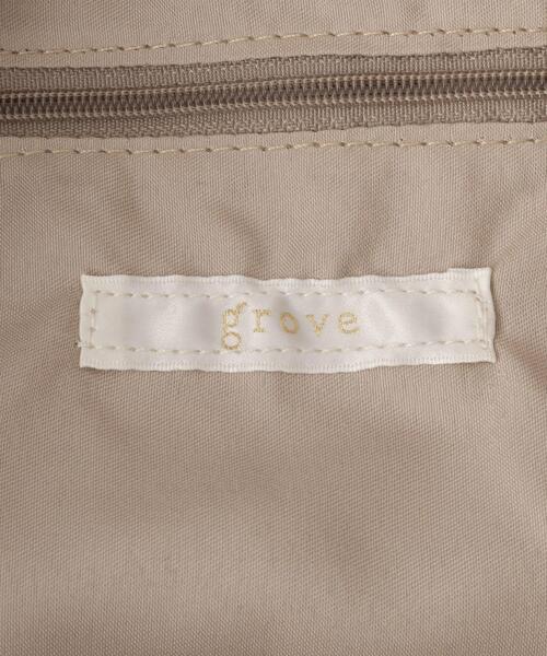 grove(グローブ)の「【撥水】軽量機能ビッグトート【旅行にも◎】(トートバッグ・レディース・チャコールグレー/ブラック/グレー・00)」の17枚目の写真