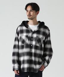 RENOVA/レノバ CUT SEAM HOODED SHIRTS