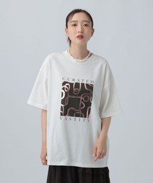 LEPSIM | 箔プリントBIGT 670949(Tシャツ/カットソー)