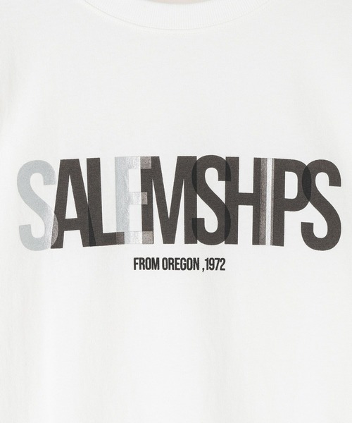 LEPSIM(レプシィム)の「箔プリントBIGT 670949(Tシャツ/カットソー・レディース・チャコールグレー/ナチュラル/オフホワイト/ライトグレー・FREE)」の21枚目の写真