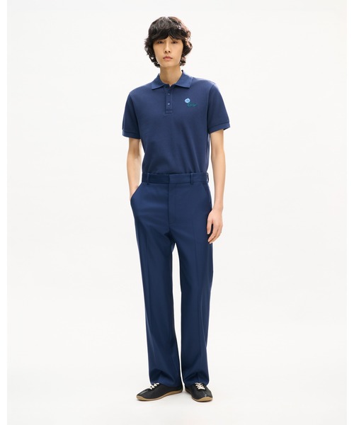 KENZO（ケンゾー）の「'KENZO Tulip' エンブロイダリー スリム ポロ イン コットン（ポロシャツ・メンズ・ブルー系その他・LARGE/MEDIUM/SMALL）」の2枚目の写真