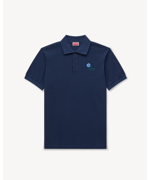KENZO（ケンゾー）の「'KENZO Tulip' エンブロイダリー スリム ポロ イン コットン（ポロシャツ・メンズ・ブルー系その他・LARGE/MEDIUM/SMALL）」の3枚目の写真