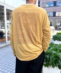 patagonia(�p�^�S�j�A)�́yPatagonia�z�p�^�S�j�A M's L/S Cap Cool Daily Graphic Shirt �O���t�B�b�N �����O�X���[�u(T�V���c/�J�b�g�\�[)