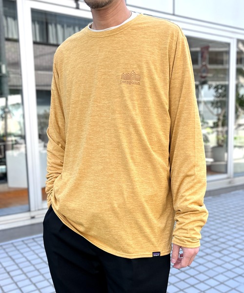 patagonia（パタゴニア）の「【Patagonia】パタゴニア M's L/S Cap Cool Daily Graphic Shirt グラフィック ロングスリーブ（Tシャツ/カットソー・メンズ・キャメル・S/M/L/XL）」の3枚目の写真