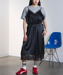 OKIRAKU | (OKIRAKU×ROSEBUD)3WAY CAMI DRESS AND LOGO TEE SET(ワンピース)