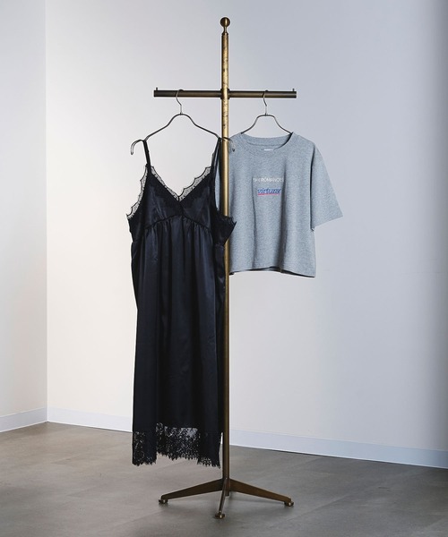 OKIRAKU（オキラク）の「(OKIRAKU×ROSEBUD)3WAY CAMI DRESS AND LOGO TEE SET（ワンピース・レディース・ブラック/ベージュ・ONE SIZE）」の9枚目の写真