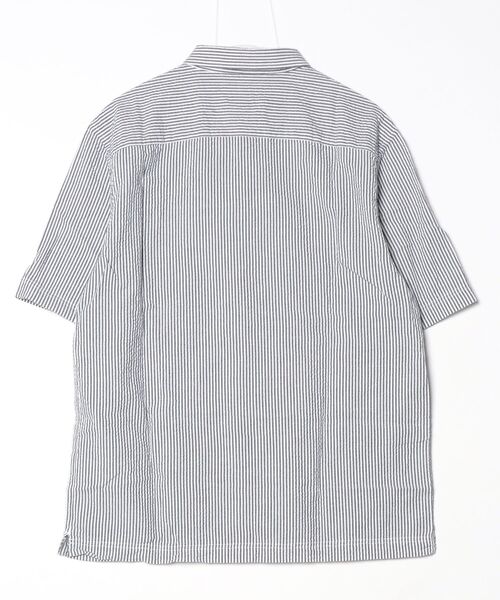 BANANA REPUBLIC FACTORY STORE(バナナリパブリック ファクトリーストア)の「BANANA REPUBLIC FACTORY STORE スタンダードフィット シアサッカーシャツ(シャツ/ブラウス・メンズ・ブルー/ネイビー/ホワイト/ホワイト系その他/ブルー系その他/ベージュ・M/S/XL/L)」の7枚目の写真