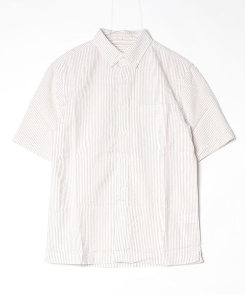 BANANA REPUBLIC FACTORY STORE(バナナリパブリック ファクトリーストア)の「BANANA REPUBLIC FACTORY STORE スタンダードフィット シアサッカーシャツ(シャツ/ブラウス・メンズ・ブルー/ネイビー/ホワイト/ホワイト系その他/ブルー系その他/ベージュ・M/S/XL/L)」の14枚目の写真