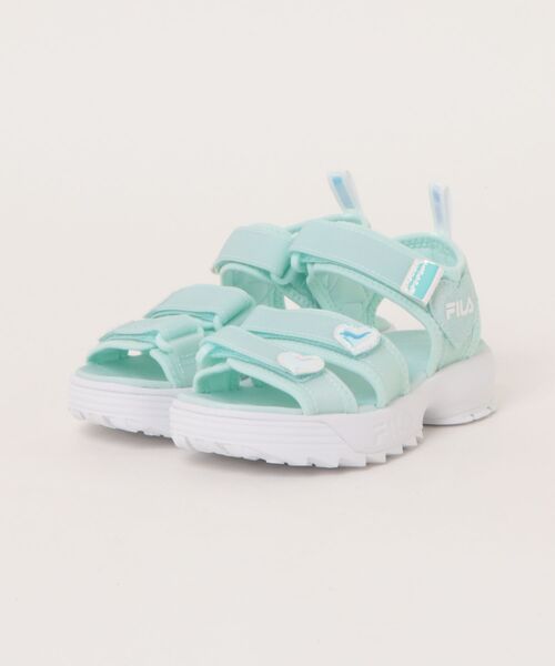 FILA フィラ 18-23 DISRUPTOR SD HEART ディスラプターサンダルハート