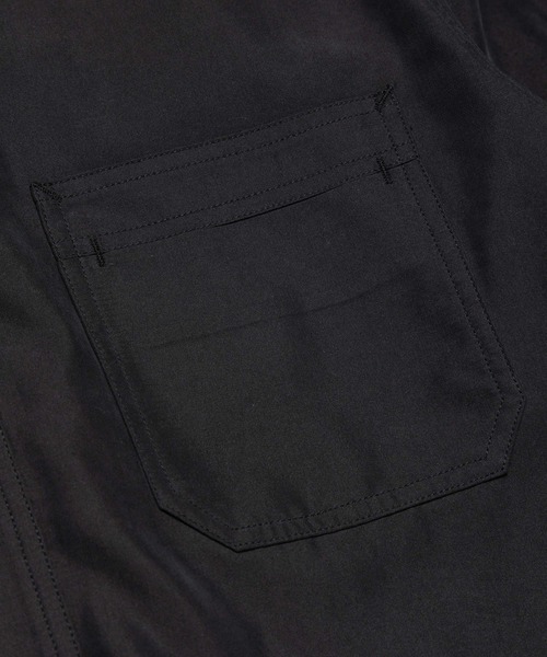 MR.OLIVE(ミスターオリーブ)の「T/R POWDER CLOTH / SERVICEMAN SHIRT /M263106(シャツ/ブラウス・メンズ・ブラック/ブラウン・SMALL/LARGE/MEDIUM)」の15枚目の写真