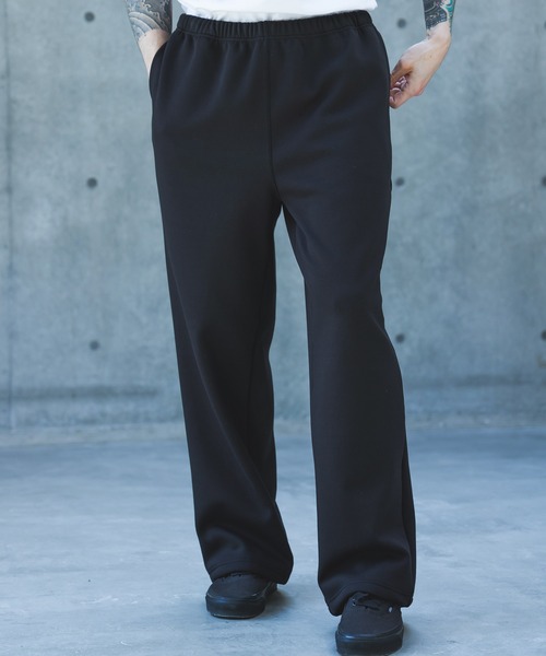 MR.OLIVE(ミスターオリーブ)の「SUPER HEAT JERSEY / WIDE STRAIGHT EASY KNIT PANTS /M263137(スウェットパンツ・メンズ・ブラウン/チャコール/ブラック・MEDIUM/LARGE)」の9枚目の写真