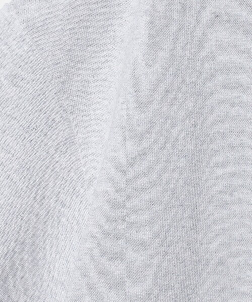 SAINT JAMES(セントジェームス)の「<SAINT JAMES>OUESSANT LOOSE/ルーズ ドロップ Tシャツ(Tシャツ/カットソー・メンズ・ライトグレー/ブラック・5/6/4)」の7枚目の写真