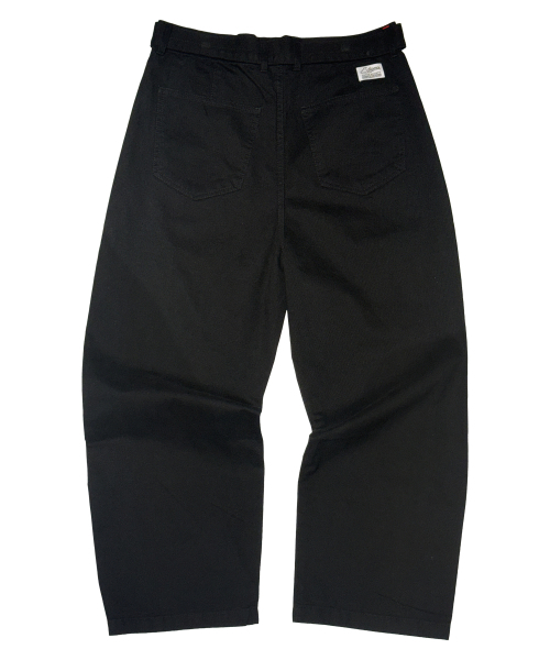 STIGMA(スティグマ)の「WASHED BELT CURVED PANTS BLACK(その他パンツ・メンズ・その他・MEDIUM/LARGE/X-LARGE)」の3枚目の写真