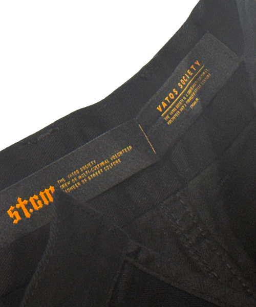 STIGMA(スティグマ)の「WASHED BELT CURVED PANTS BLACK(その他パンツ・メンズ・その他・MEDIUM/LARGE/X-LARGE)」の8枚目の写真