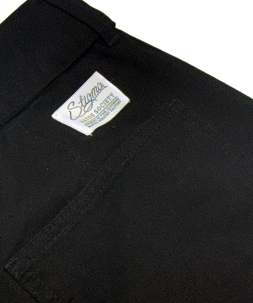 STIGMA(スティグマ)の「WASHED BELT CURVED PANTS BLACK(その他パンツ・メンズ・その他・MEDIUM/LARGE/X-LARGE)」の9枚目の写真
