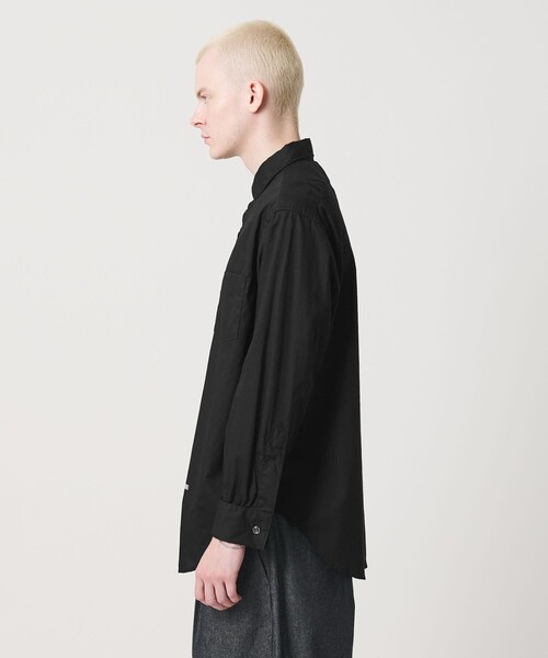 Hombre Nino（オンブレニーニョ）の「＜Hombre Nino＞ ROUND COLLAR SHIRT/シャツ（シャツ/ブラウス・メンズ・ホワイト/ライトブルー/ブラック・L/M）」の7枚目の写真