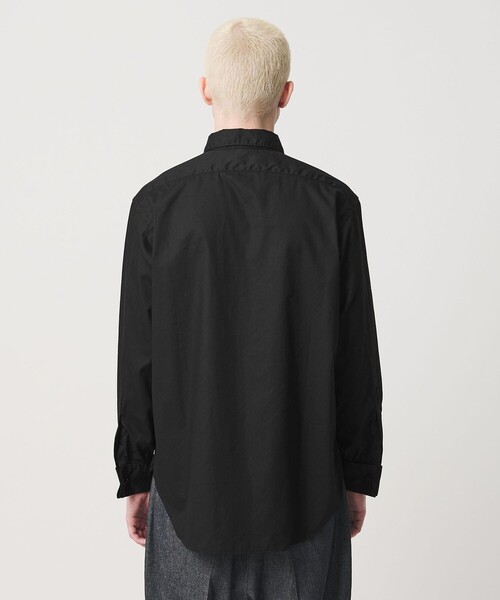 Hombre Nino（オンブレニーニョ）の「＜Hombre Nino＞ ROUND COLLAR SHIRT/シャツ（シャツ/ブラウス・メンズ・ホワイト/ライトブルー/ブラック・L/M）」の8枚目の写真