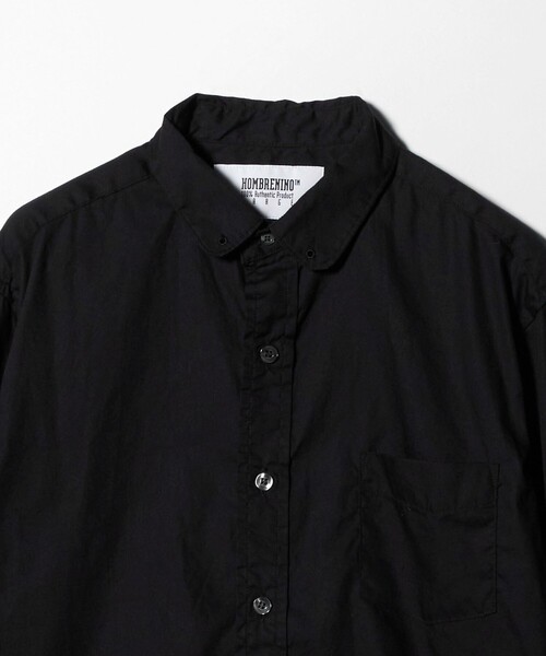 Hombre Nino（オンブレニーニョ）の「＜Hombre Nino＞ ROUND COLLAR SHIRT/シャツ（シャツ/ブラウス・メンズ・ホワイト/ライトブルー/ブラック・L/M）」の20枚目の写真