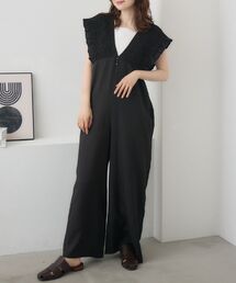 チビフリルギャザーサロペット