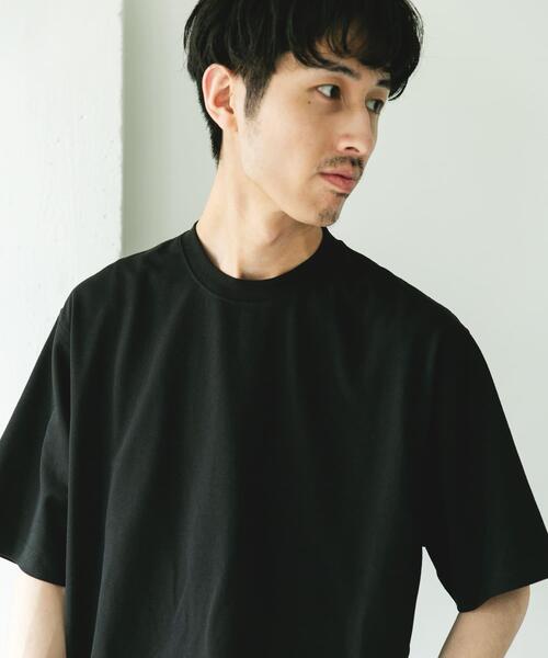 URBAN RESEARCH DOORS(アーバンリサーチドアーズ)の「ソマルティカノコ クルーネック ショートスリーブ Tシャツ(Tシャツ/カットソー・メンズ・チャコールグレー/ブラウン/ブラック・MEDIUM/LARGE)」の2枚目の写真
