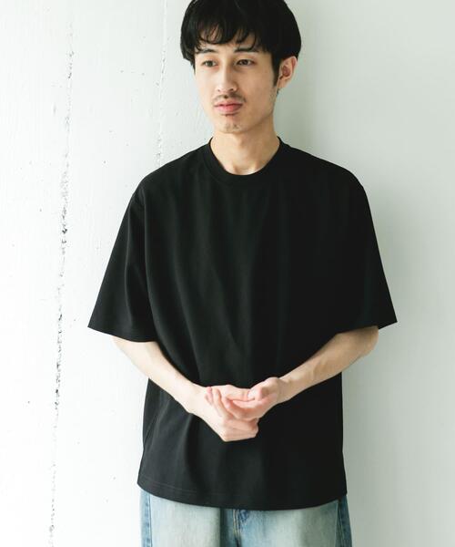 URBAN RESEARCH DOORS(アーバンリサーチドアーズ)の「ソマルティカノコ クルーネック ショートスリーブ Tシャツ(Tシャツ/カットソー・メンズ・チャコールグレー/ブラウン/ブラック・MEDIUM/LARGE)」の5枚目の写真