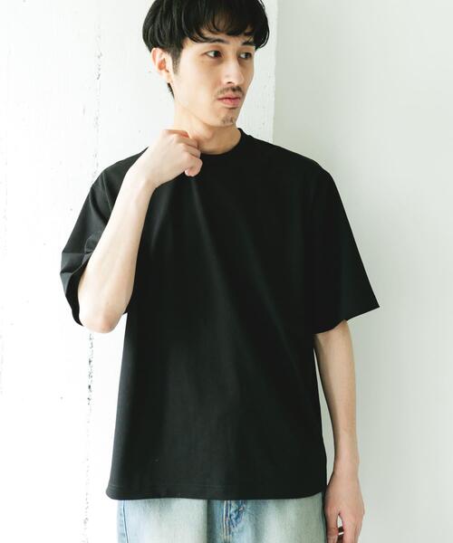 URBAN RESEARCH DOORS(アーバンリサーチドアーズ)の「ソマルティカノコ クルーネック ショートスリーブ Tシャツ(Tシャツ/カットソー・メンズ・チャコールグレー/ブラウン/ブラック・MEDIUM/LARGE)」の6枚目の写真