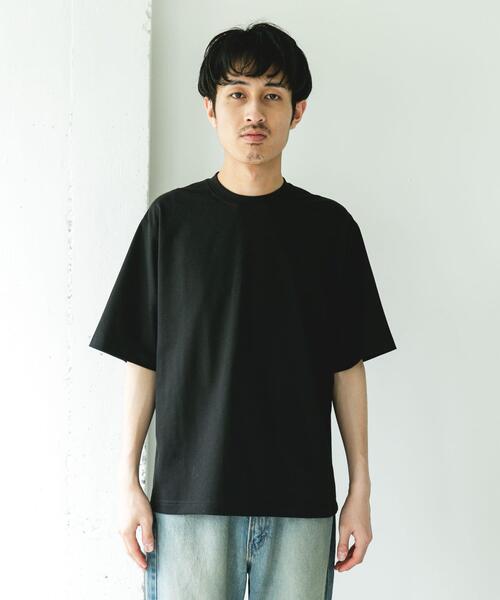 URBAN RESEARCH DOORS(アーバンリサーチドアーズ)の「ソマルティカノコ クルーネック ショートスリーブ Tシャツ(Tシャツ/カットソー・メンズ・チャコールグレー/ブラウン/ブラック・MEDIUM/LARGE)」の10枚目の写真