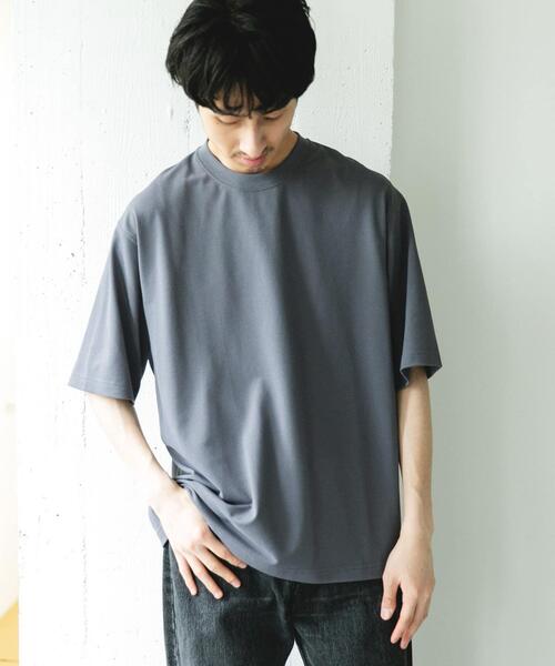 URBAN RESEARCH DOORS(アーバンリサーチドアーズ)の「ソマルティカノコ クルーネック ショートスリーブ Tシャツ(Tシャツ/カットソー・メンズ・チャコールグレー/ブラウン/ブラック・MEDIUM/LARGE)」の15枚目の写真