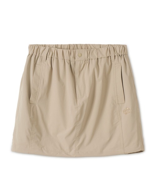 Pacific GOLF CLUB(パシフィックゴルフクラブ)の「DRAWSTRING BALLOON SKIRT(スカート・レディース・ベージュ/オリーブ・S/M/L)」の3枚目の写真